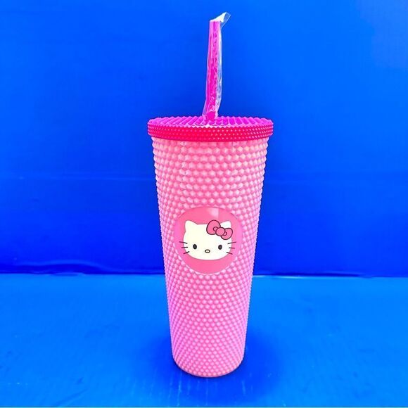 Hello Kitty Cup Studded Tumbler - Picture 1 of 9